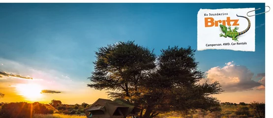 Britz Campervan Rentals South Africa: Afrika Burn 2024
